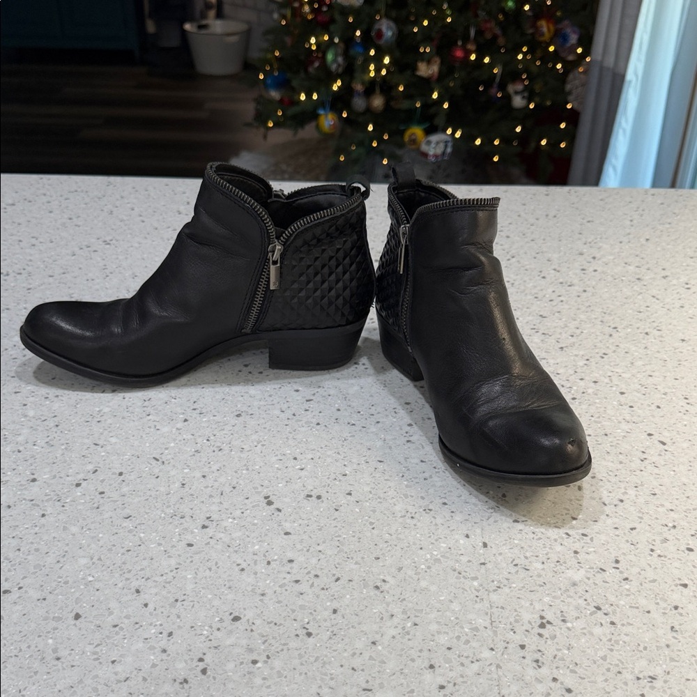 Lucky Brand Black Ankle Booties